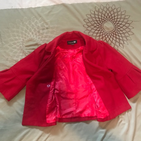 Forever 21 Swing Coat - Picture 2 of 5